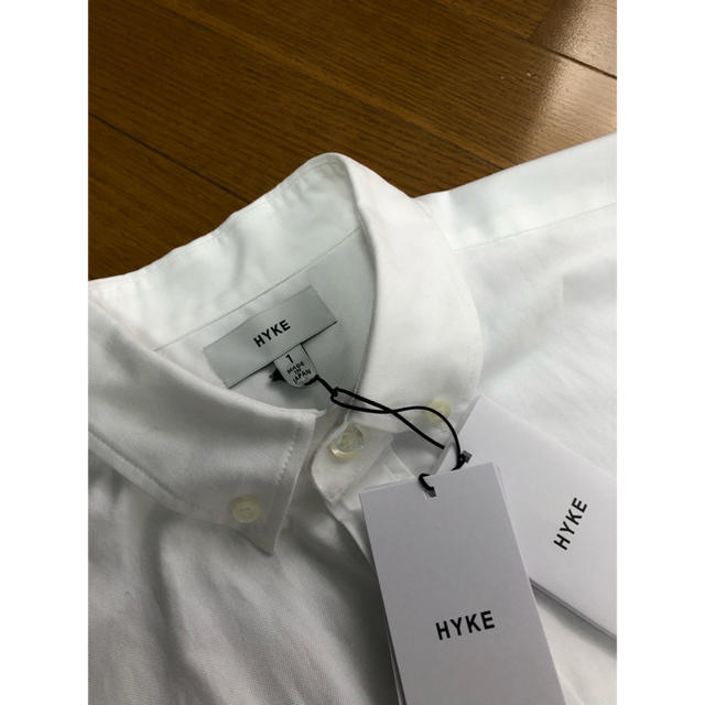 HYKE  シアーTシャツ　新品　ベージュ