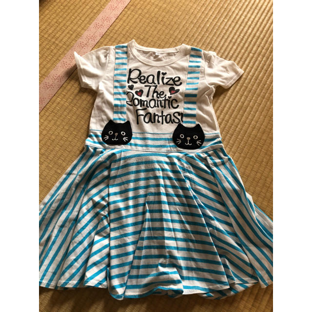 女の子 ワンピース 140 子供服 キッズ/ベビー/マタニティのキッズ服女の子用(90cm~)(ワンピース)の商品写真