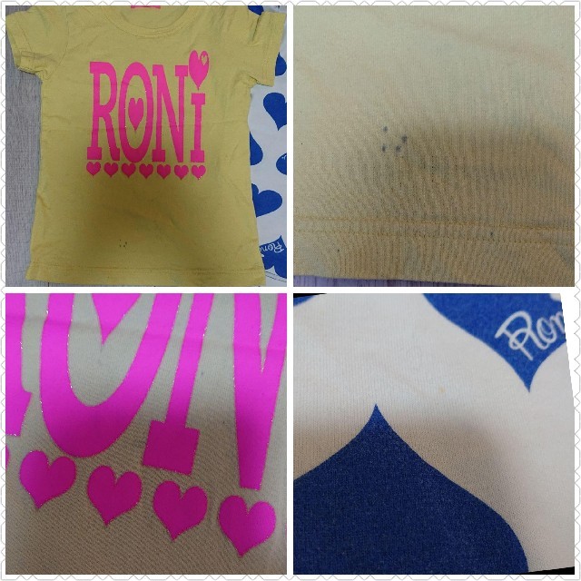 RONI(ロニィ)のTシャツ セット キッズ/ベビー/マタニティのキッズ服女の子用(90cm~)(Tシャツ/カットソー)の商品写真