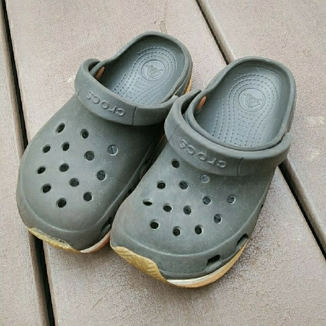 crocs crocs クロックス サンダル☆10 11(16‐17cm位)の通販 by mumu's shop｜クロックスならラクマ