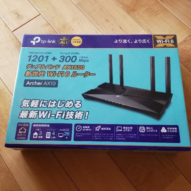 新品 TP-LINK ARCHER AX10 無線LANルーター 11ax