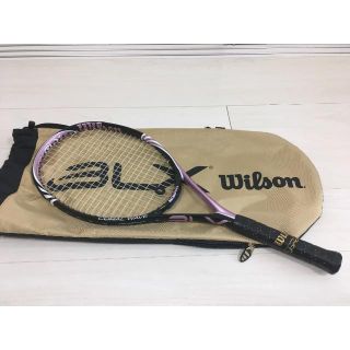 ウィルソン(wilson)の【美品】Wilson テニスラケット【値下げ】(ラケット)