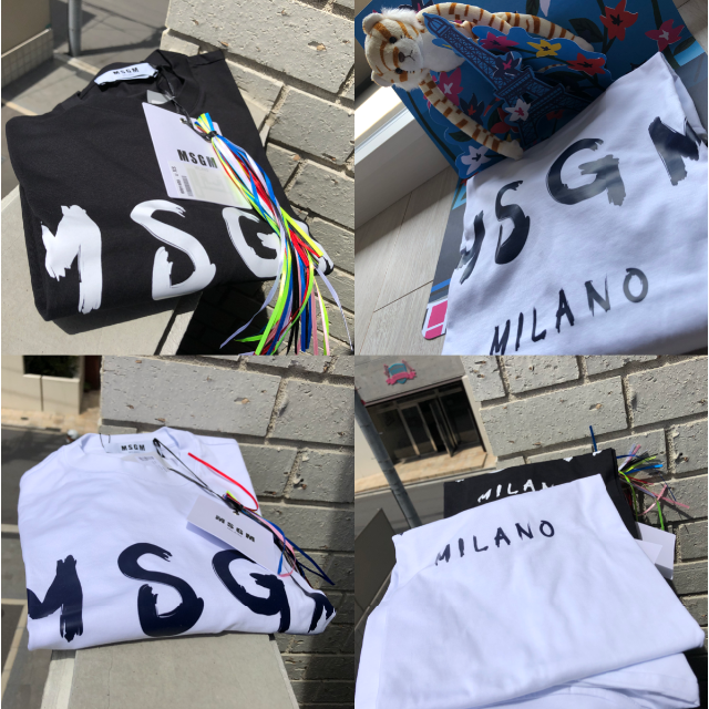 ★新品★ MSGM MILANO 定番 半袖 ロゴTシャツ XSサイズ