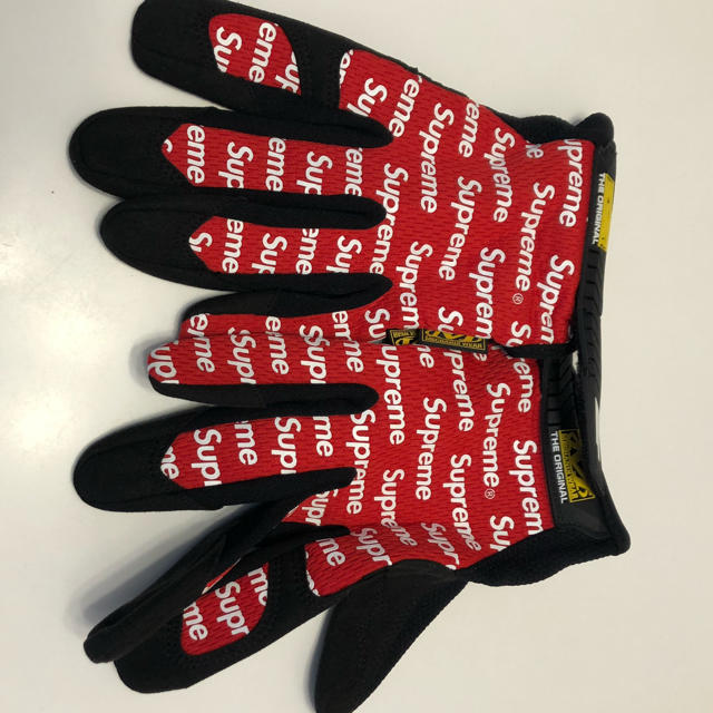 Supreme Mechanix Wear Gloves Red