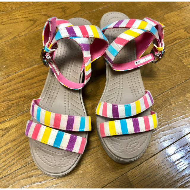 crocs(クロックス)のクロックス☆サンダル　W6 レディースの靴/シューズ(サンダル)の商品写真