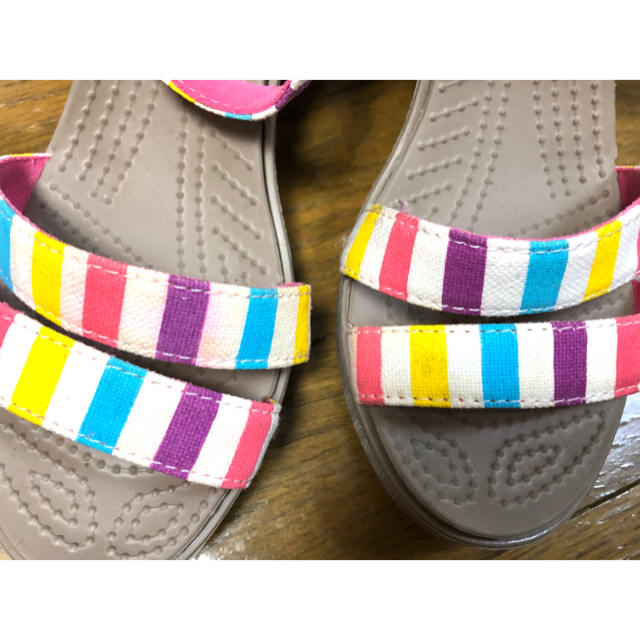 crocs(クロックス)のクロックス☆サンダル　W6 レディースの靴/シューズ(サンダル)の商品写真