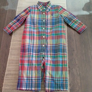 ラルフローレン(Ralph Lauren)のラルフローレン　６０センチ　子供服　シャツ　ロンパース　(ロンパース)