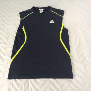 アディダス(adidas)のアディダス メンズ ノースリーブシャツ Mサイズ(Tシャツ/カットソー(半袖/袖なし))