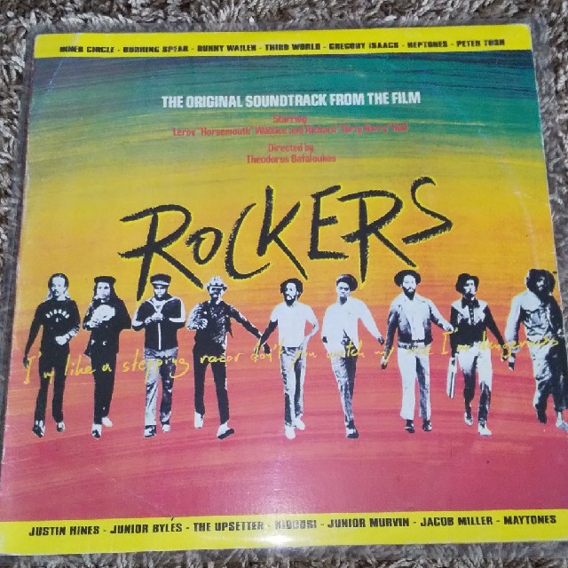 レコード ロッカーズ ROCKERS サントラ エンタメ/ホビーのCD(映画音楽)の商品写真