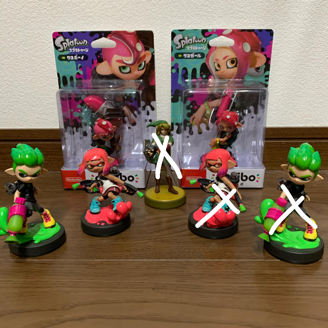 Nintendo Switch - 【R☆様専用】アミーボ スプラトゥーン タコ ガール 