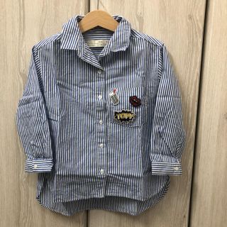 ザラキッズ(ZARA KIDS)の☆ZARA☆ ストライプシャツ　110cm(ブラウス)