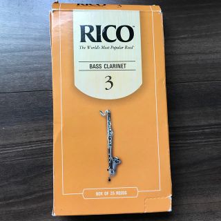 RICO - B♭クラリネットリード Rico 3 1/2 6本の通販 by ウサギ's shop