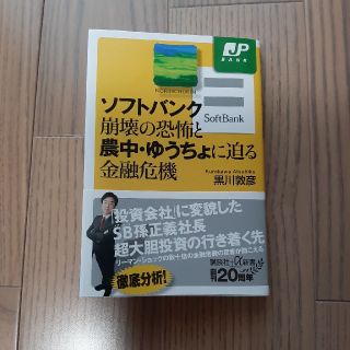 ソフトバンク崩壊の恐怖と農中・ゆうちょに迫る金融危機(文学/小説)