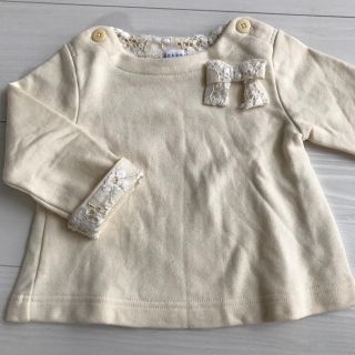 ハッカベビー(hakka baby)の美品　ハッカベビー　トップス　90(Tシャツ/カットソー)