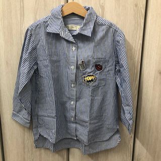 ザラキッズ(ZARA KIDS)の☆ZARA☆ ストライプシャツ　122cm(ブラウス)