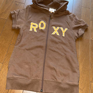 ロキシー(Roxy)のROXY 半袖ジップパーカー(パーカー)