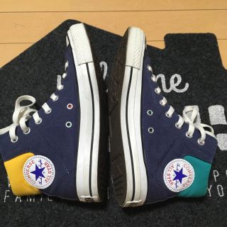 コンバース(CONVERSE)の【値下げ】コンバース★CONVERSEハイカット ネイビー(スニーカー)