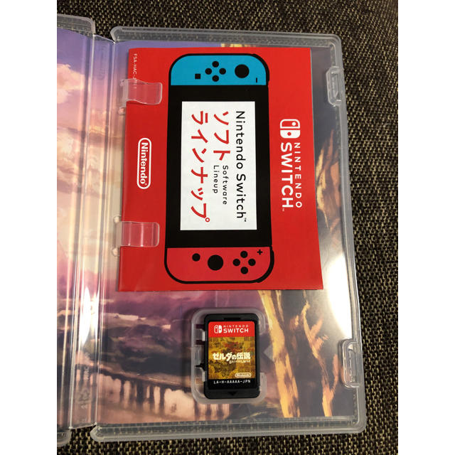 Nintendo Switch(ニンテンドースイッチ)のゼルダの伝説 ブレスオブザワイルドSwitch エンタメ/ホビーのゲームソフト/ゲーム機本体(家庭用ゲームソフト)の商品写真