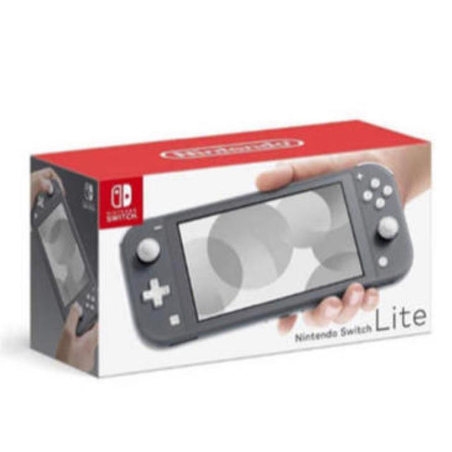 新品switch lite ニンテンドー スイッチ ライト 本体 グレー