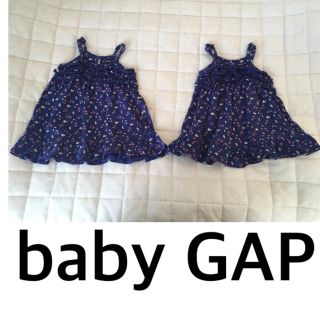 ギャップ(GAP)の【2枚セット　おそろい】GAP ワンピース　姉妹　お揃い(ワンピース)