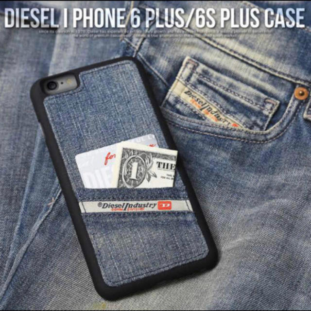 DIESEL(ディーゼル)のDIESEL iPhone6PIus/6sPIus スマホケース スマホ/家電/カメラのスマホアクセサリー(iPhoneケース)の商品写真