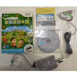 ウィー(Wii)の街へいこうよどうぶつの森 付属Wiiスピーク未使用(家庭用ゲームソフト)