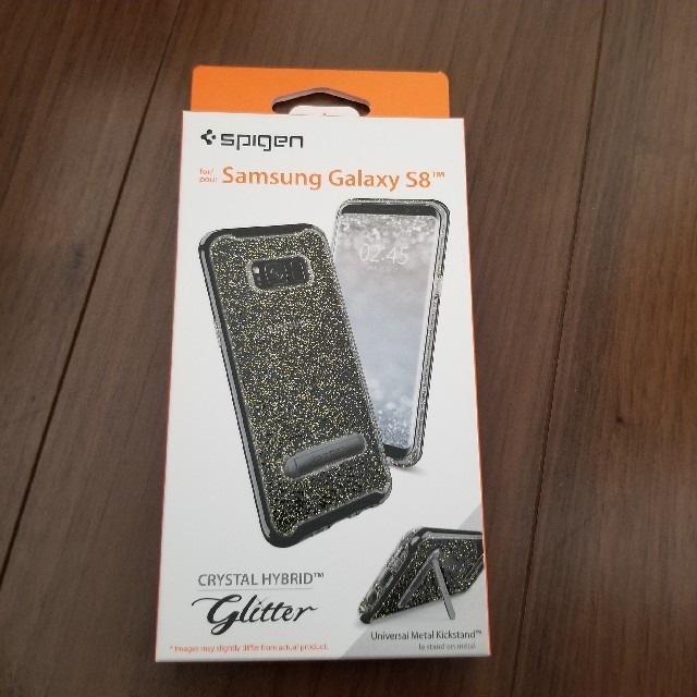 Spigen(シュピゲン)のspigen Galaxy s8 クリスタルハイブリッドケース スマホ/家電/カメラのスマホアクセサリー(Androidケース)の商品写真