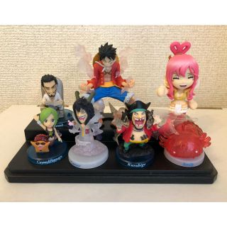 ワンピース　フィギュアセット　ルフィしらほし黒ひげミホーク(アニメ/ゲーム)