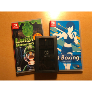 Fit Boxing Switch+ルイージマンション3&カセットケース