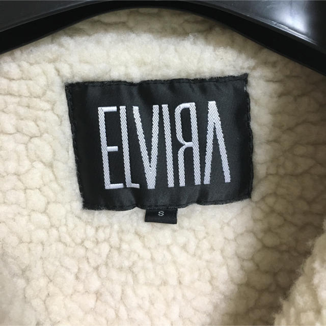 ELVIA(エルヴィア)のエルビラ（ELVIRA）　デニムボアジャケット　17aw Sサイズ メンズのジャケット/アウター(Gジャン/デニムジャケット)の商品写真