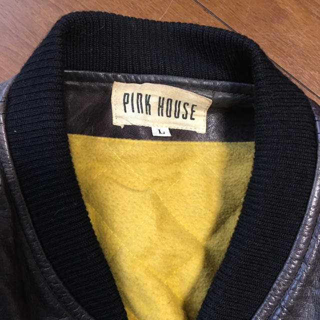 PINK HOUSE(ピンクハウス)の❤️レア❤️PINK HOUSE 革ブルゾン レディースのジャケット/アウター(ブルゾン)の商品写真