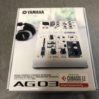 ヤマハ(ヤマハ)の【新品　未使用】YAMAHA AG03(オーディオインターフェイス)