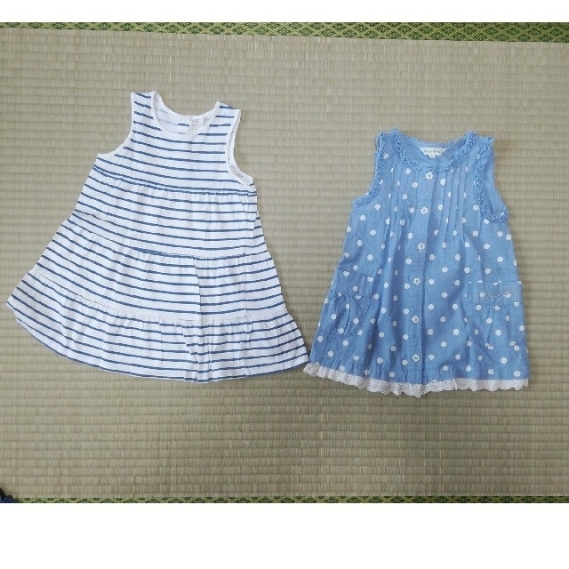 Branshes(ブランシェス)の女の子まとめ売り90cm キッズ/ベビー/マタニティのキッズ服女の子用(90cm~)(ワンピース)の商品写真