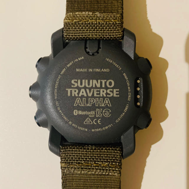 SUUNTO(スント)のSUUNTO TRAVERSE ALPHA メンズの時計(腕時計(デジタル))の商品写真