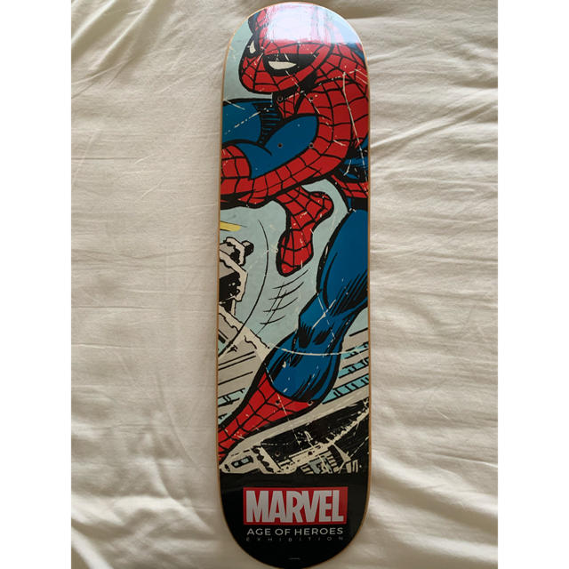 スケボー　板　スパイダーマン　MARVEL