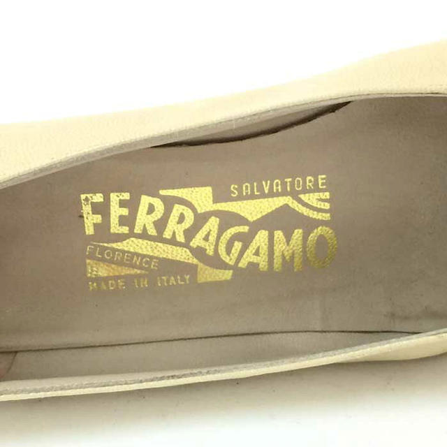 フェラガモ Ferragamo スクエアプレートパンプス 22cm 3