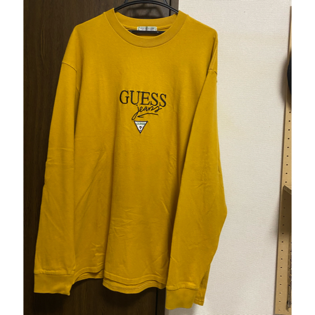 GUESS(ゲス)のGUESS GREEN LABEL ロンt マスタード   メンズのトップス(Tシャツ/カットソー(七分/長袖))の商品写真
