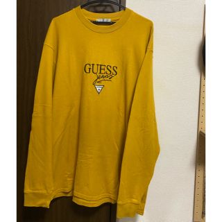 ゲス(GUESS)のGUESS GREEN LABEL ロンt マスタード  (Tシャツ/カットソー(七分/長袖))