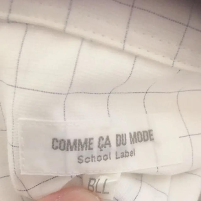 COMME CA DU MODE(コムサデモード)のCOMME CA DU MODE ブラウス シャツ 半袖 文教大学付属 制服 レディースのトップス(シャツ/ブラウス(半袖/袖なし))の商品写真