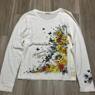 スカラー(ScoLar)のスカラー　長袖Tシャツ　長袖カットソー　M(カットソー(長袖/七分))