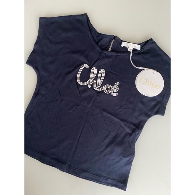 Chloe(クロエ)の新品未使用 Chloe キッズ クロエ キッズ/ベビー/マタニティのキッズ服女の子用(90cm~)(Tシャツ/カットソー)の商品写真