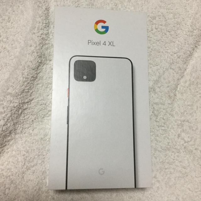 新品未使用】Google pixel4XL 64GB  ホワイトスマホ/家電/カメラ