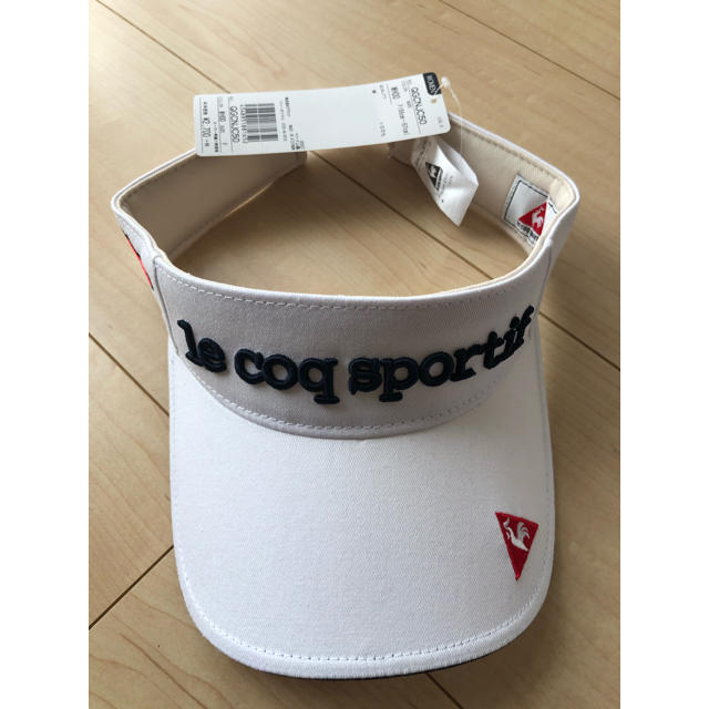 le coq sportif(ルコックスポルティフ)のルコック　サンバイザー レディースの帽子(その他)の商品写真