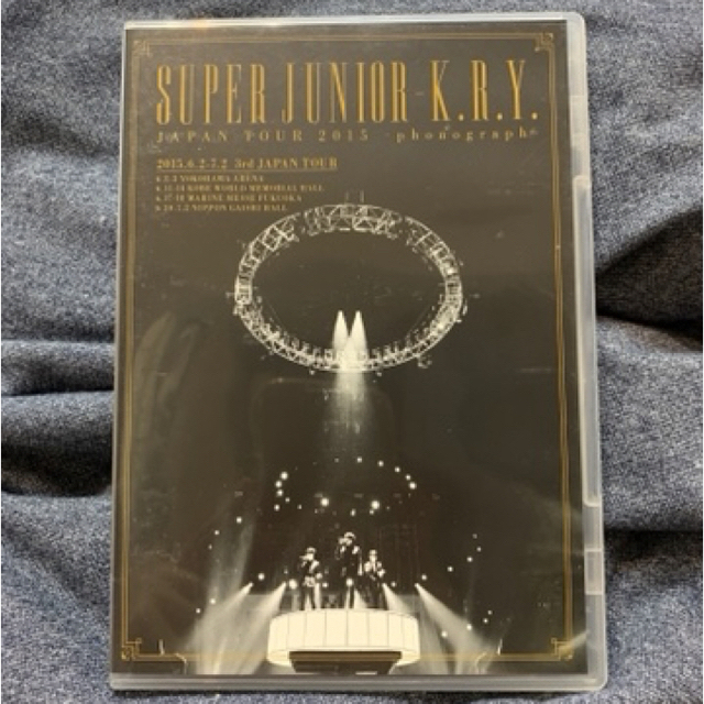 SUPER JUNIOR(スーパージュニア)のSUPER　JUNIOR-K．R．Y．JAPAN　TOUR　2015　～phon エンタメ/ホビーのDVD/ブルーレイ(ミュージック)の商品写真