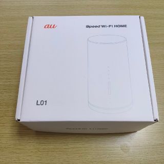 エーユー(au)のSpeed Wi-fi Home  L01 ルーター(PC周辺機器)