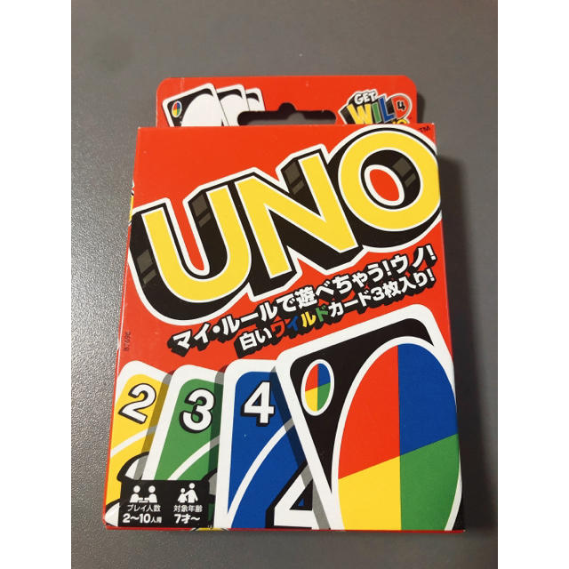 【送料込】UNO ウノ カードゲーム エンタメ/ホビーのテーブルゲーム/ホビー(トランプ/UNO)の商品写真