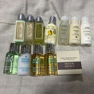 ロクシタン(L'OCCITANE)のトラベルアメニティセット、トランプアメニティ込み(サンプル/トライアルキット)