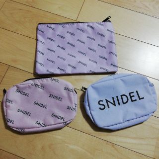 スナイデル(SNIDEL)のUK Lily様専用　スナイデル　ポーチセット(ポーチ)