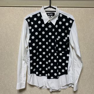 ブラックコムデギャルソン(BLACK COMME des GARCONS)のブラックCdG ドットシャツ(シャツ)