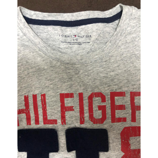 TOMMY HILFIGER(トミーヒルフィガー)のトミーフィルフィガー  Tシャツ　Ｌ/Ｇ　3枚 メンズのトップス(Tシャツ/カットソー(半袖/袖なし))の商品写真